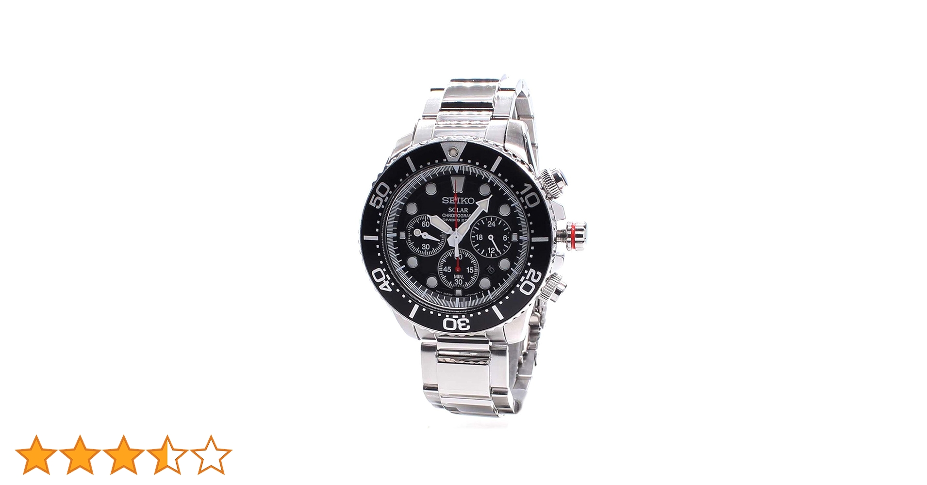 SEIKO 腕時計 ダイバーズクロノ SSC015PC BRIGHTZ セイコー SEIKO ソーラー クロノグラフ ダイバーズ